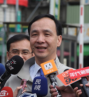 高中同學接閣揆  朱立倫：為江院長加油