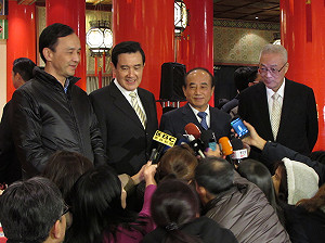 邀藍大老齊聚圓山 吳敦義：無關選黨魁