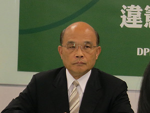 陳長文籲解散國會  蘇貞昌：求之不得