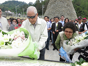 小林紀念公園讚 !  李登輝：感謝陳菊