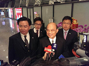 小英智庫登陸  蘇：多對話 有利兩岸關係