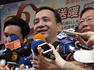 王任黨揆？朱：批評李登輝的意見不好吧