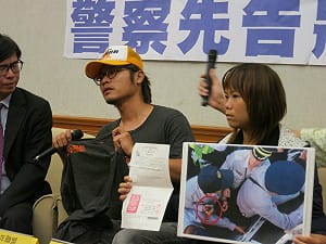 綠委：執法過當 還想抹黑學生是暴民