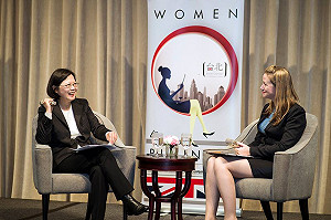 小英：全球2年內有10位女性成國家領導人