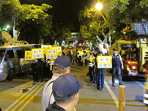 警方：採防禦作為  不驅離立院廣場群眾