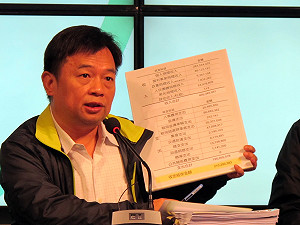 英仁配再公佈競選經費 綠籲朱立倫比照