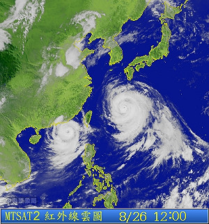 胖強颱布拉萬 朝日本沖繩逼近