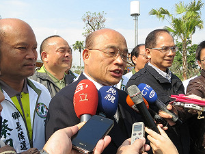 參選主席？ 蘇貞昌：這還不夠清楚嗎？！