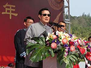 馬家庄祭祖 馬英九：比中國努力保存客家文化