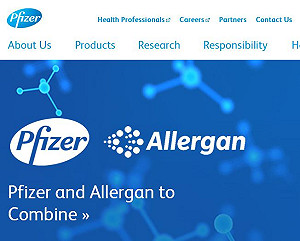 輝瑞併愛力根成全球最大製藥  稅負倒置挨轟