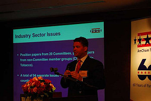 美商會：台灣要避免過度依賴中國