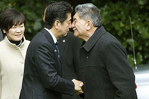 安倍出訪紐澳  盼儘速簽署TPP、EPA