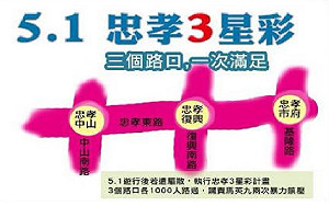 號召「慢走忠孝」癱瘓路口 警約談po圖者