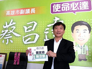 地勇案涉貪  高雄副議長蔡昌達2審判無罪