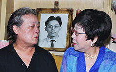 呂秀蓮探視江母  表達最深歉意