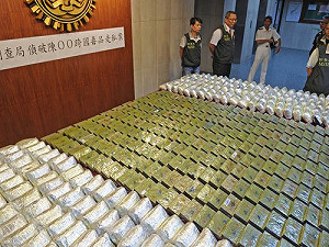 破獲最大量海洛因  可供千萬人吸食