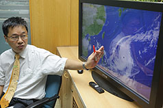 盧碧緩步 宜蘭防超大豪雨