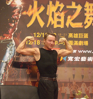 舞王麥可佛萊利：熱愛台灣觀眾