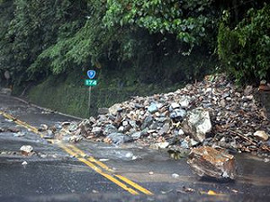 蘇花公路又中斷 搶修中