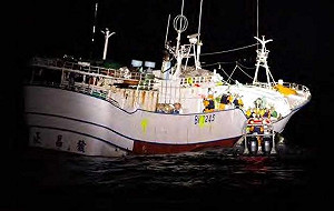 越界捕魚  台船繳400萬日圓保釋金獲釋