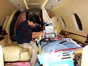 台灣首例！葉克膜國際空中醫療轉送成功