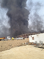 高鐵彰化站工地失火  影響逾3千旅客