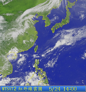 鋒面遠離  週末假期晴朗炎熱