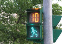 北市校園路口小綠人  也要放寒假