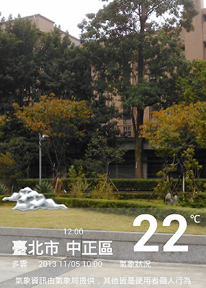 全民報氣象  氣象局推新打卡功能