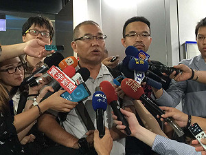 遭捕記者赴市府說明 廖：現場媒體都犯法了