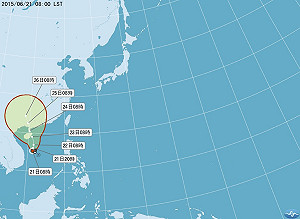 輕颱鯨魚21日形成 將間接影響台灣