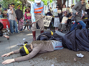 樂生院陷走山危機  院民向監院陳情
