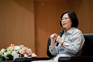 談12年國教  蔡英文：馬政府跳票習慣成自然