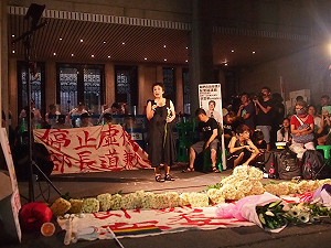 繼續佔領！反課綱進入教育部廣場逾21小時