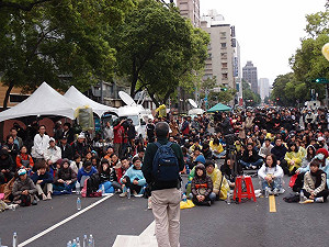 反服貿  東海社會過半教授自主停課