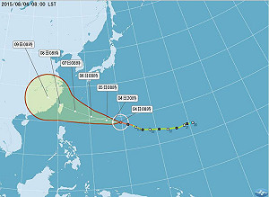 強颱蘇迪勒恐襲北台 預計6日海陸警齊發