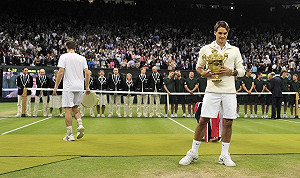 費德瑞7度奪下溫網男單冠軍