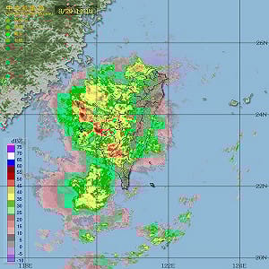 康芮陸警傍晚解除  豪雨仍持續
