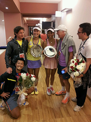 海峽女網雙人組 謝淑薇、彭帥羅馬封后