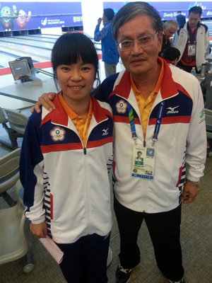 中華隊第3金！ 女子保齡球周佳溱奪金