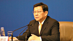 來台將遭抗議  陳德銘：有心理準備