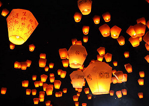 放天燈要申請  違者罰3000元