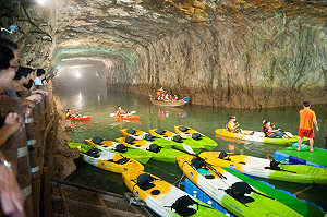 馬祖限定  推坑道獨木舟音樂會拼觀光