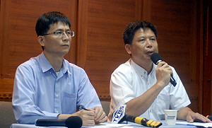 駁自求移送  徐世榮：大同分局提條件交換