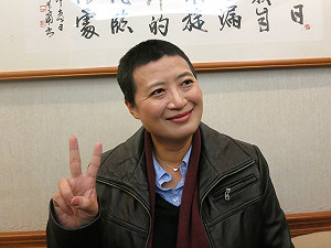 車禍後  農陣蔡培慧首次公開露面