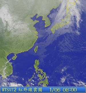 今日全台多雲到晴  入小寒早晚記得保暖