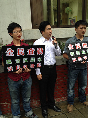 抗獨史陳情  要呂學樟「監督」黃國昌