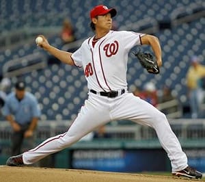 首局症依舊困擾王建民  太早被換下