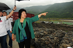 南台豪大雨  陳菊提前返台應變