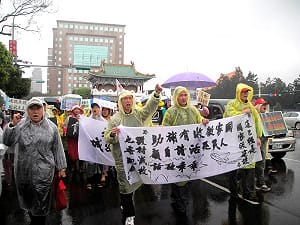 航空城自救會要求撤案  進總統府陳情